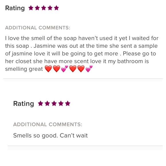 Sweet Pea Homemade Shea Butter Soap - Picture 6 of 6